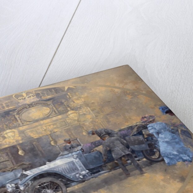 Departure for Christmas by Peter Miller