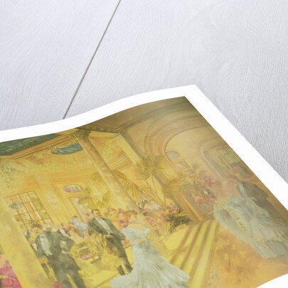 Palm Court - Winter at the Ritz by Peter Miller