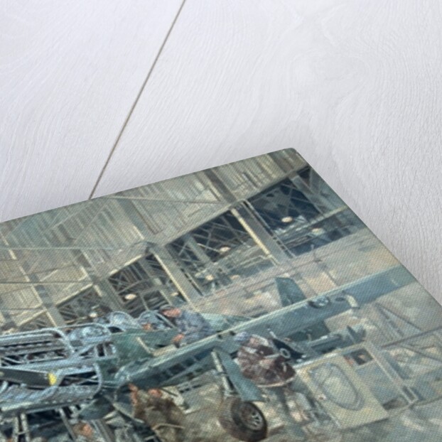 Mustang at Warton by Peter Miller