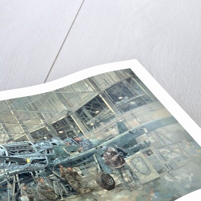 Mustang at Warton by Peter Miller