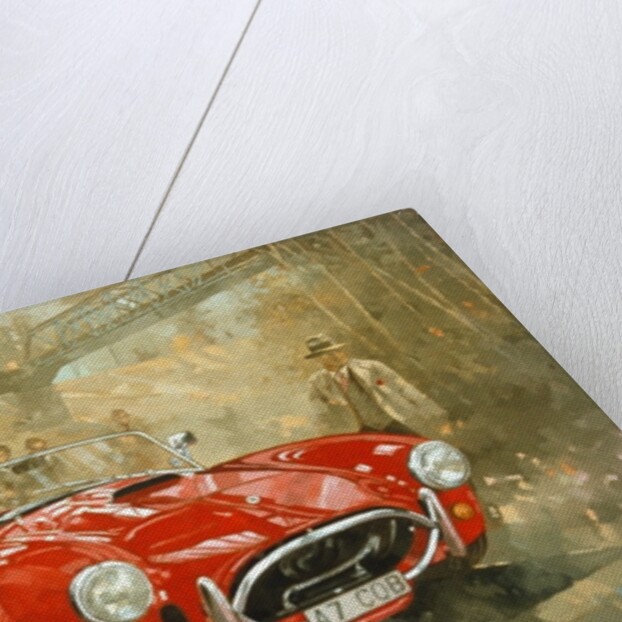 Cobra at Brooklands by Peter Miller