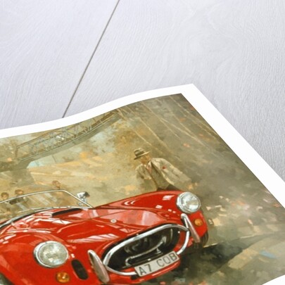 Cobra at Brooklands by Peter Miller