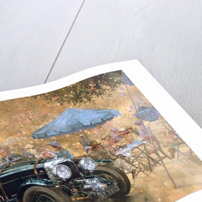 Garden party with the Bentley by Peter Miller
