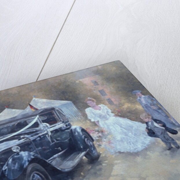 Bentley and Bride by Peter Miller