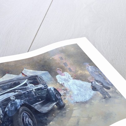 Bentley and Bride by Peter Miller