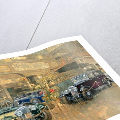 Olympia Motor Show in 1932 by Peter Miller