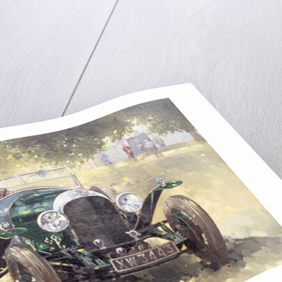 The Green Bentley at Althorp, 1994 by Peter Miller