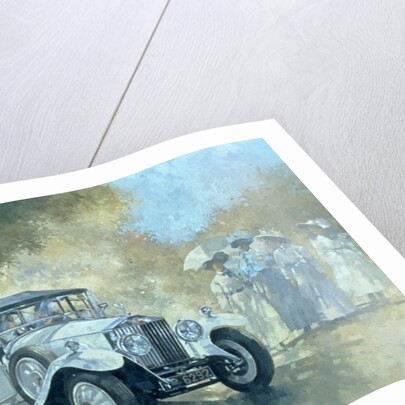 The White Tourer, 1994 by Peter Miller