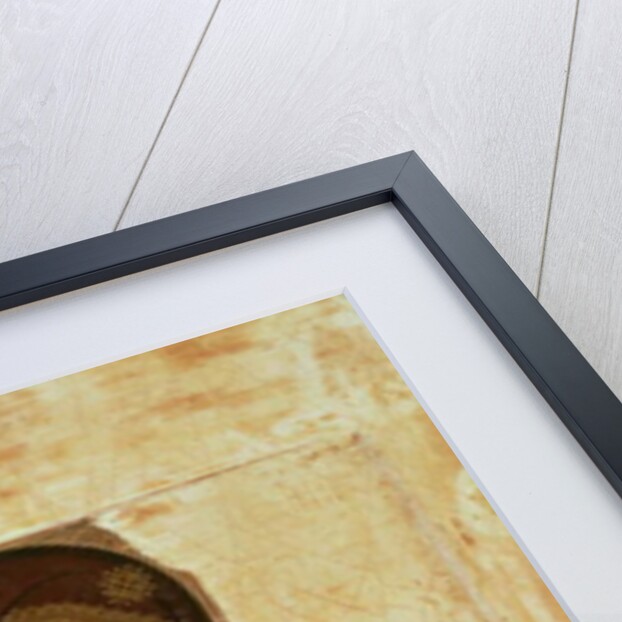 Virgin of the Don embracing the blessing Christ Child, Russian icon, 17th century by School Russian