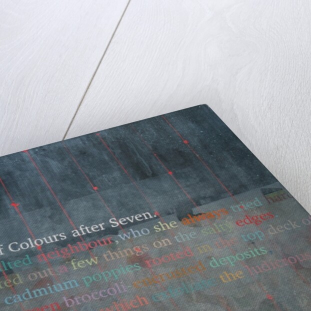 Recollections of Colours After Seven, 2009 by Charlie Millar