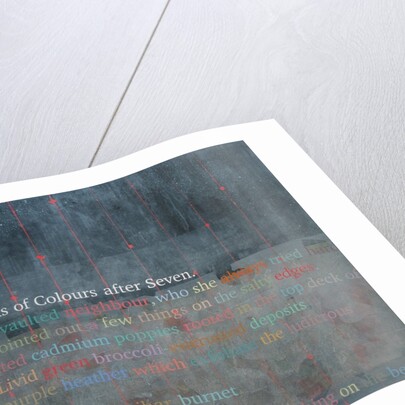 Recollections of Colours After Seven, 2009 by Charlie Millar