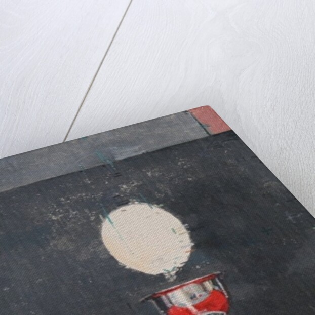 Egg over red and black by Charlie Millar