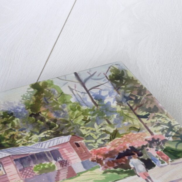 A Tropical Home, 1987 by Carlton Murrell