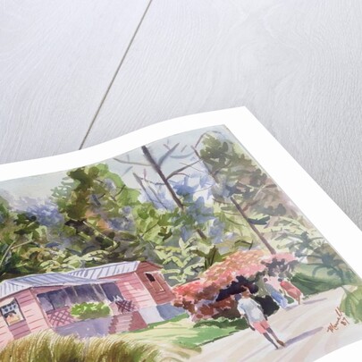 A Tropical Home, 1987 by Carlton Murrell