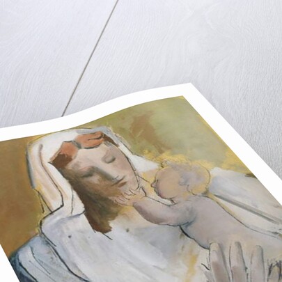 Mother and Child, 1944 by Bernard Meninsky