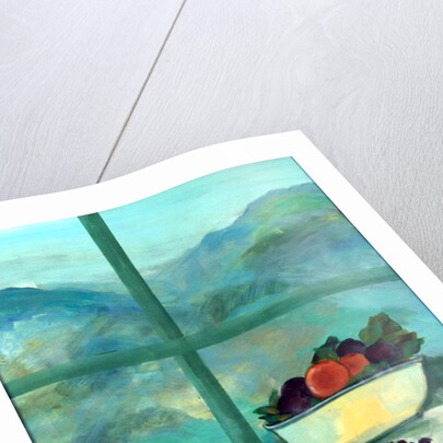 Interior with Window and Fruits by Marisa Leon