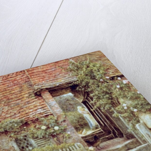 Under the Old Malthouse, Hambledon, Surrey by Helen Allingham