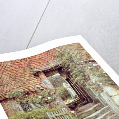 Under the Old Malthouse, Hambledon, Surrey by Helen Allingham