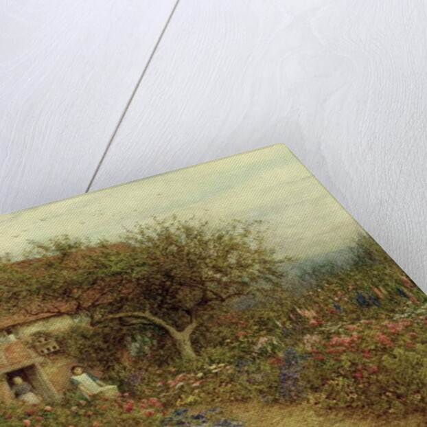 A Cottage near Brook, Witley, Surrey by Helen Allingham