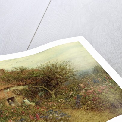 A Cottage near Brook, Witley, Surrey by Helen Allingham