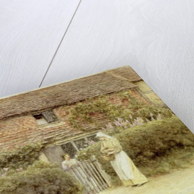 A Cottage at Haslemere by Helen Allingham