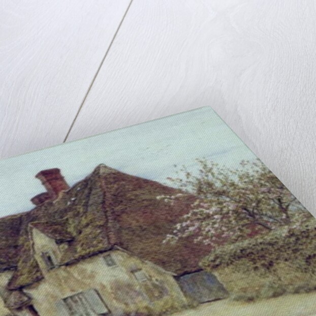 A Village Street, Kent by Helen Allingham