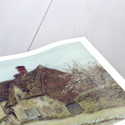 A Village Street, Kent by Helen Allingham