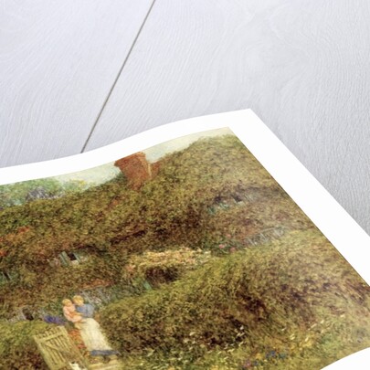 A Cottage at Freshwater, Isle of Wight by Helen Allingham