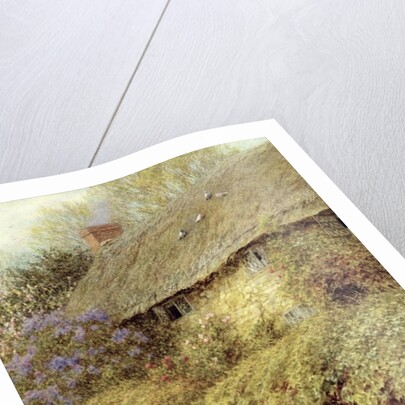 Old Cottage at Freshwater, Isle of Wight by Helen Allingham