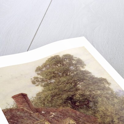 Old Post Office, Brook, near Witley, Surrey by Helen Allingham