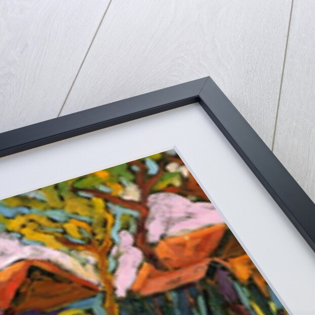 Sunny Courtyard by Marta Martonfi-Benke