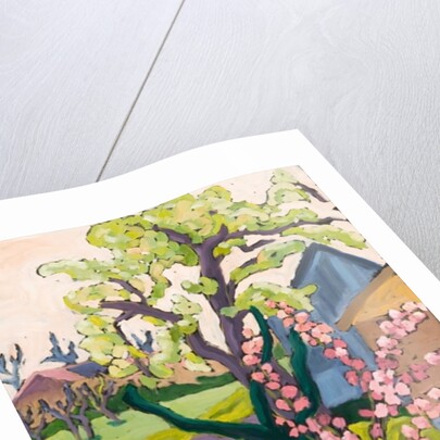 Garden in Dusk Light, 2006 by Marta Martonfi-Benke