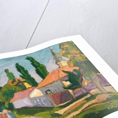 Village Mood, 2008 by Marta Martonfi-Benke