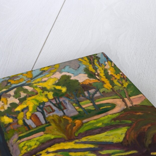 4222 Autumn in our Street, 2010 by Marta Martonfi-Benke