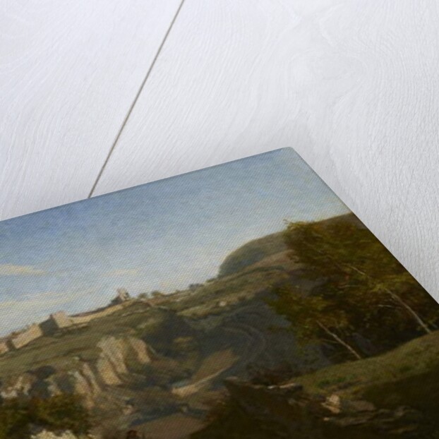 Landscape near Crémieu by Charles Francois Daubigny