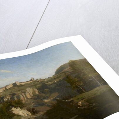 Landscape near Crémieu by Charles Francois Daubigny