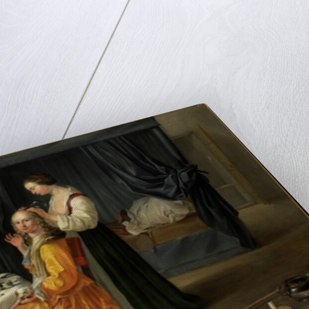 Lady at her Toilet, c.1650-60 by Netherlandish School