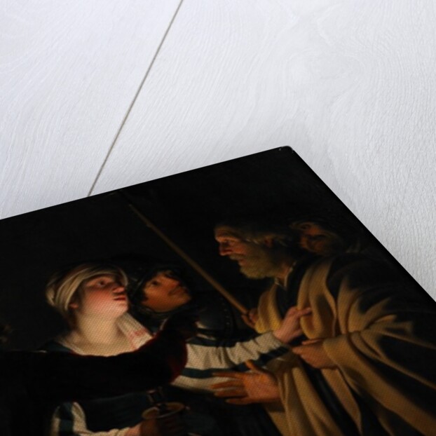 The Denial of St. Peter, c.1623 by Gerrit van Honthorst