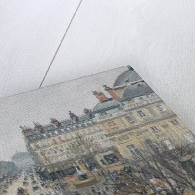 Place du Théâtre Français, Paris: Rain, 1898 by Camille Pissarro