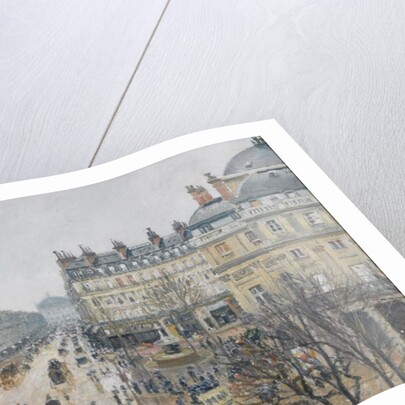 Place du Théâtre Français, Paris: Rain, 1898 by Camille Pissarro