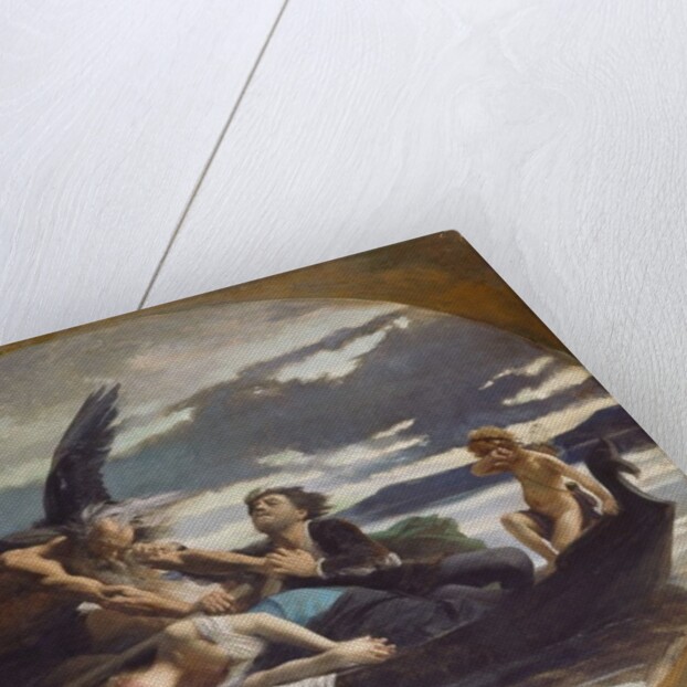 Love Dies in Time, 1872 by Edouard Debat-Ponsan