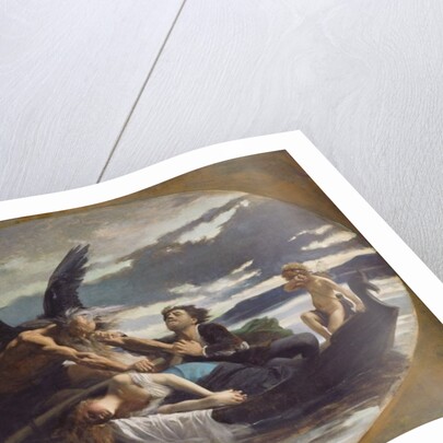 Love Dies in Time, 1872 by Edouard Debat-Ponsan