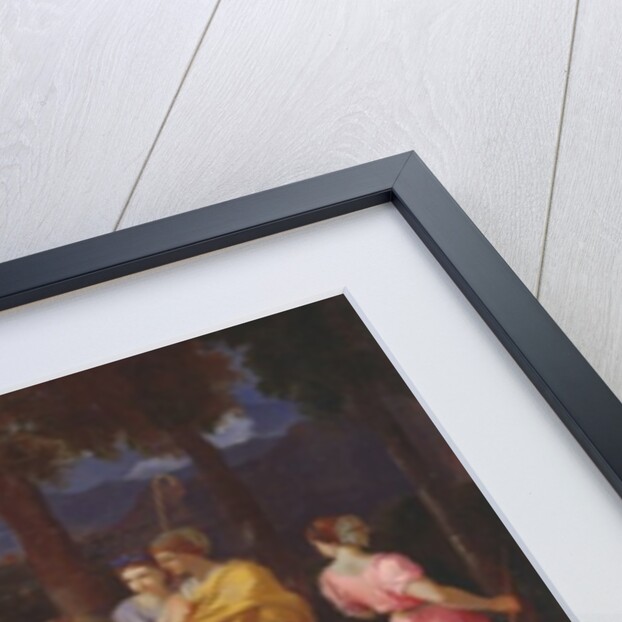 Moses Defending the Daughters of Jethro by Sebastien Bourdon