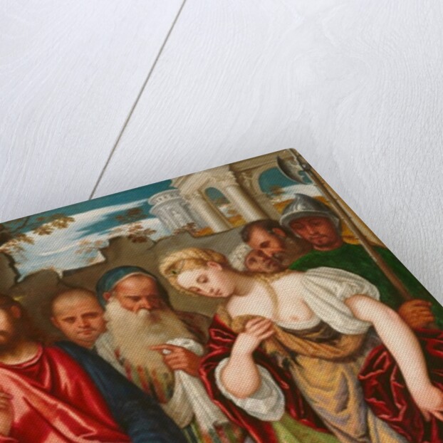 Christ and the Woman Taken in Adultery, c.1540 by (1528-88) Veronese