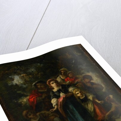 Children in a Wood by Narcisse Virgile Diaz de la Pena