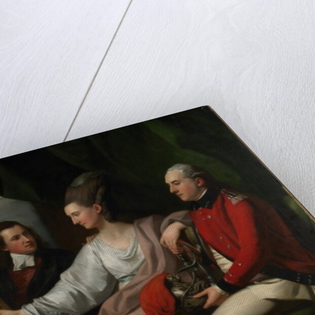 Portrait Group of the Drummond Family, Peter Auriol Drummond, Mary Bridget Milnes Drummond ), and George William Drummond, 1776 by Benjamin West