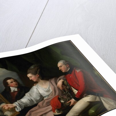Portrait Group of the Drummond Family, Peter Auriol Drummond, Mary Bridget Milnes Drummond ), and George William Drummond, 1776 by Benjamin West