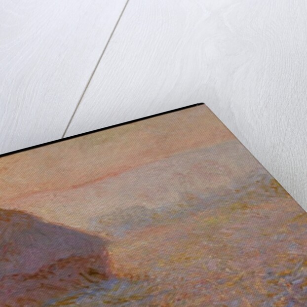 Grainstack, Sun in the Mist, 1891 by Claude Monet