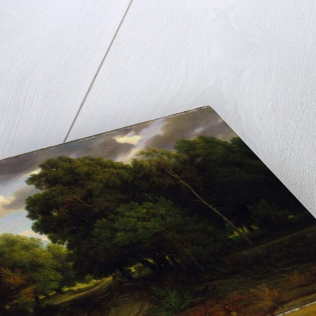 The Crossroads of the Eagle's Nest, Fontainebleau Forest, 1843-44 by Charles Francois Daubigny