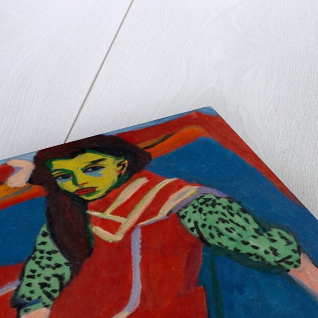 Seated Girl, 1910 by Ernst Ludwig Kirchner